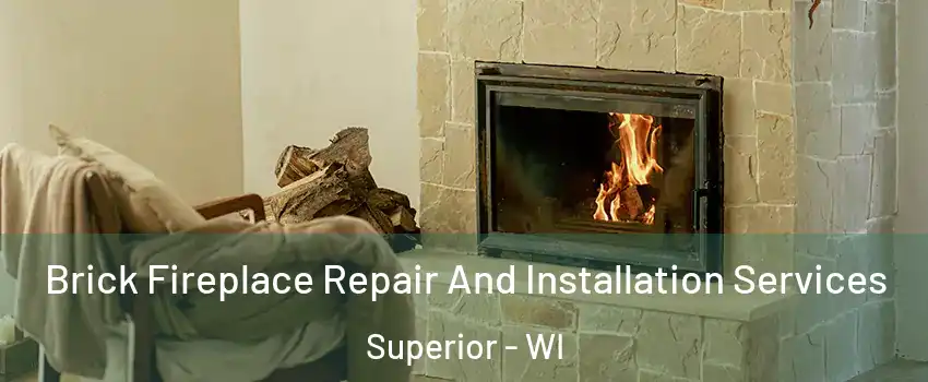  Brick Fireplace Repair And Installation Services Superior - WI