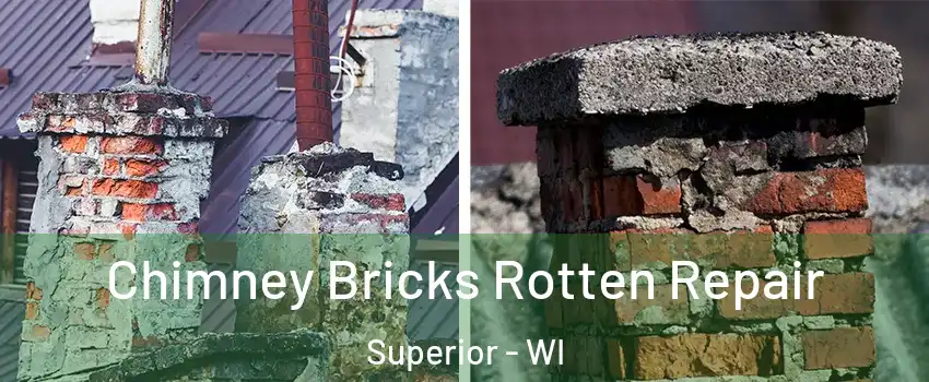  Chimney Bricks Rotten Repair Superior - WI