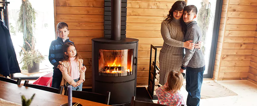 Morso Cast Iron Fireplace Insert Installation in Superior, Wisconsin