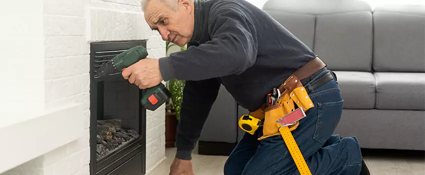New Indoor Fireplace Installation in Superior, Wisconsin