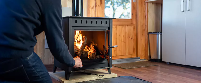 Open Hearth Wood Fireplace Installation in Superior, WI