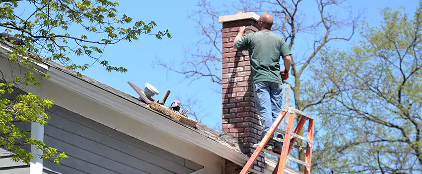 Vinyl and PVC Chimney Flashing Installation in Superior, WI