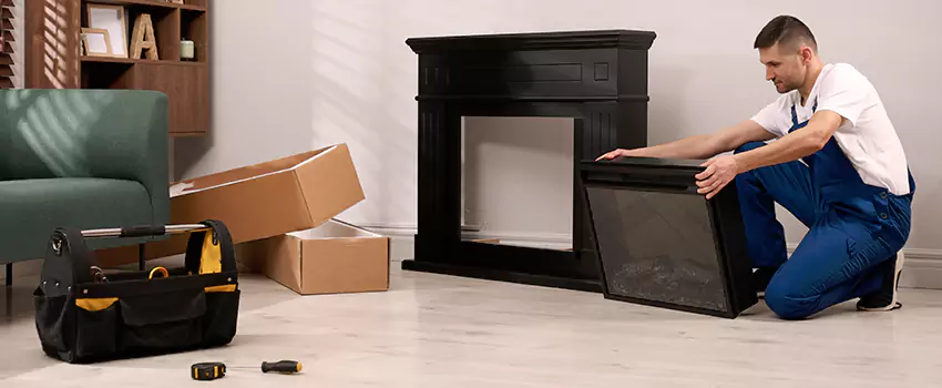 Old Rusted Metal Fireplace Repair And Replacement in Superior, WI