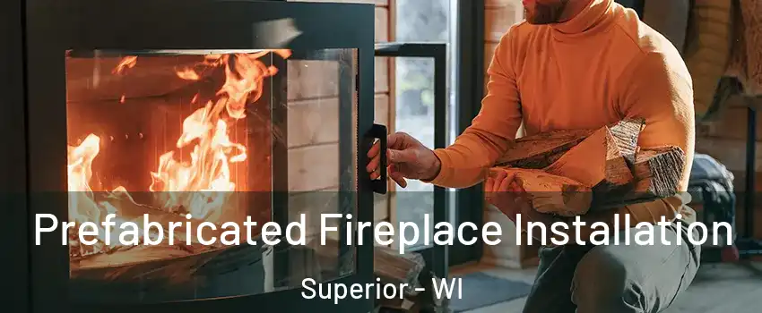 Prefabricated Fireplace Installation Superior - WI