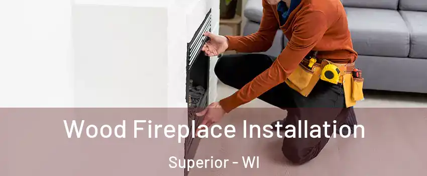  Wood Fireplace Installation Superior - WI
